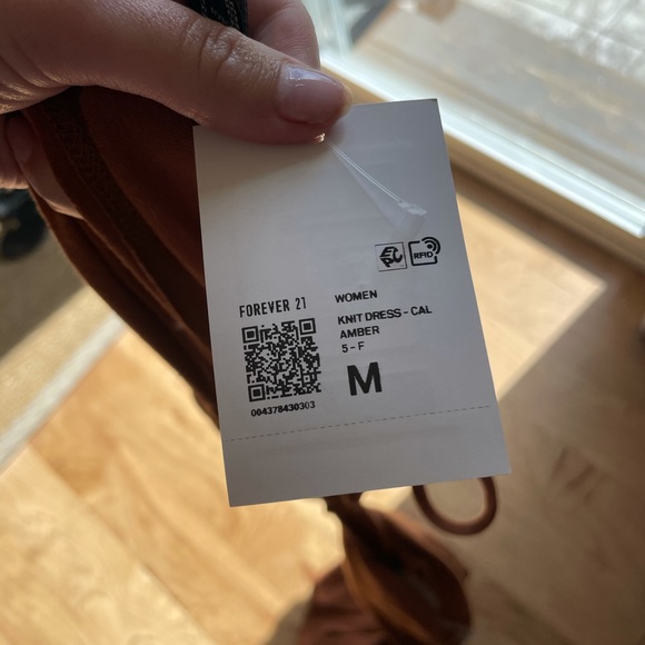 Forever 21 brown midi vacation dress - Picture 4 of 5